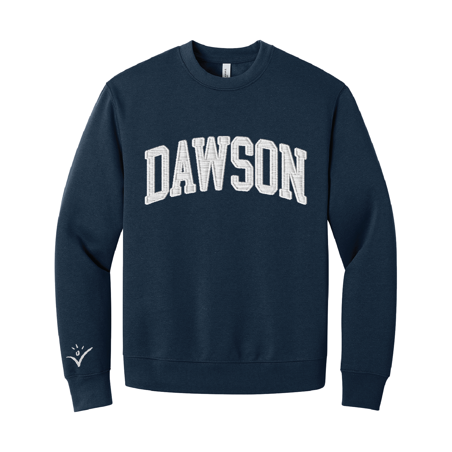 Alexander Dawson - Embroidered "DAWSON" Crewneck - Navy